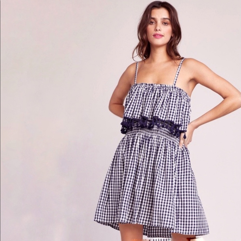Jack BB Dakota | Hayride Gingham Mini Dress Size S